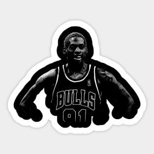 Vintage Basketball  Dennis Lover Gift Sticker